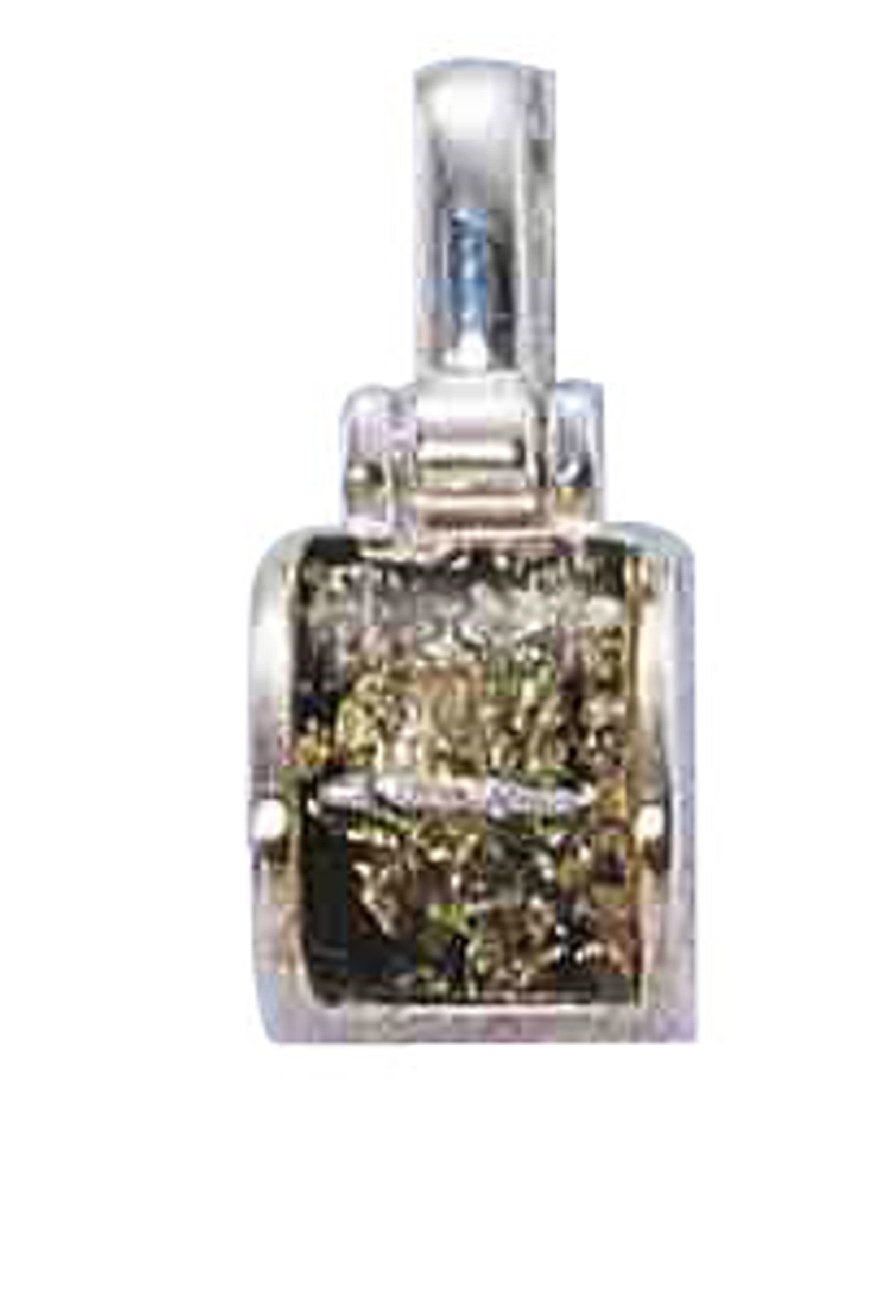 Square Green Amber Hinged Pendant Square Green Amber Hinged Pendant