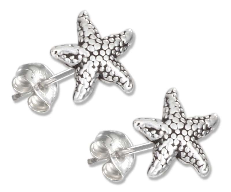 Small Starfish Sea Star Post Earrings Small Starfish Sea Star Post Earrings
