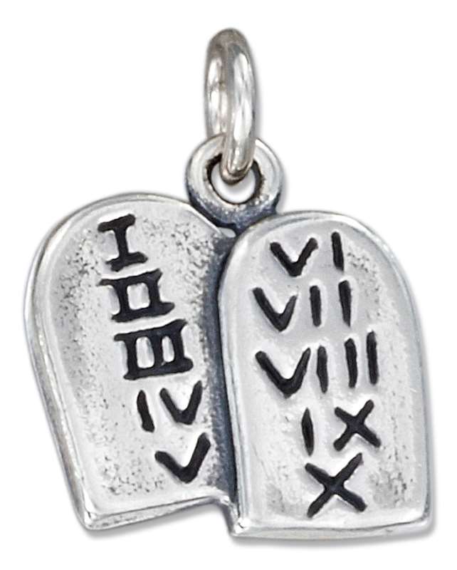 3D Ten Commandments Charm 3D Ten Commandments Charm