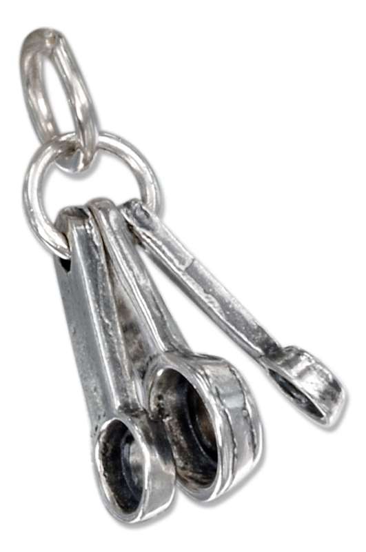 3D Chefs Three Measuring Spoons Charm 3D Chefs Three Measuring Spoons Charm