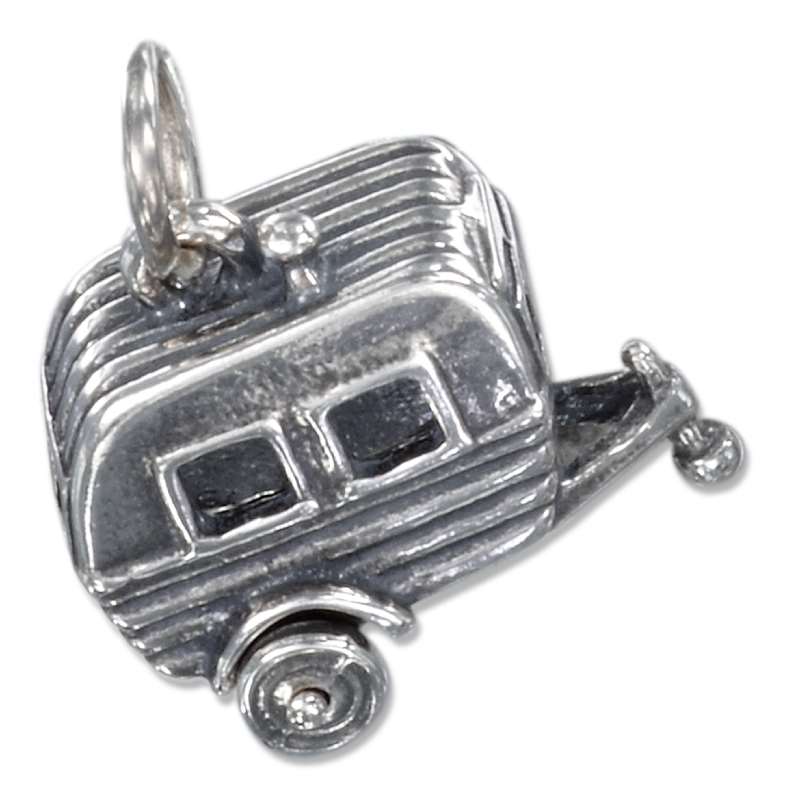 3D Camping Trailer Charm 3D Camping Trailer Charm