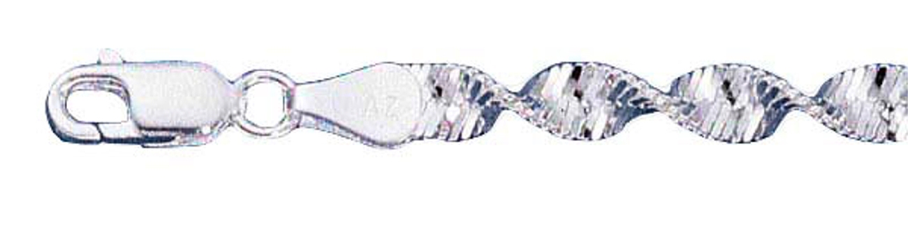 Twisted Magic Chain Anklet Necklace Bracelet 050 Twisted Magic Chain Anklet Necklace Bracelet 050