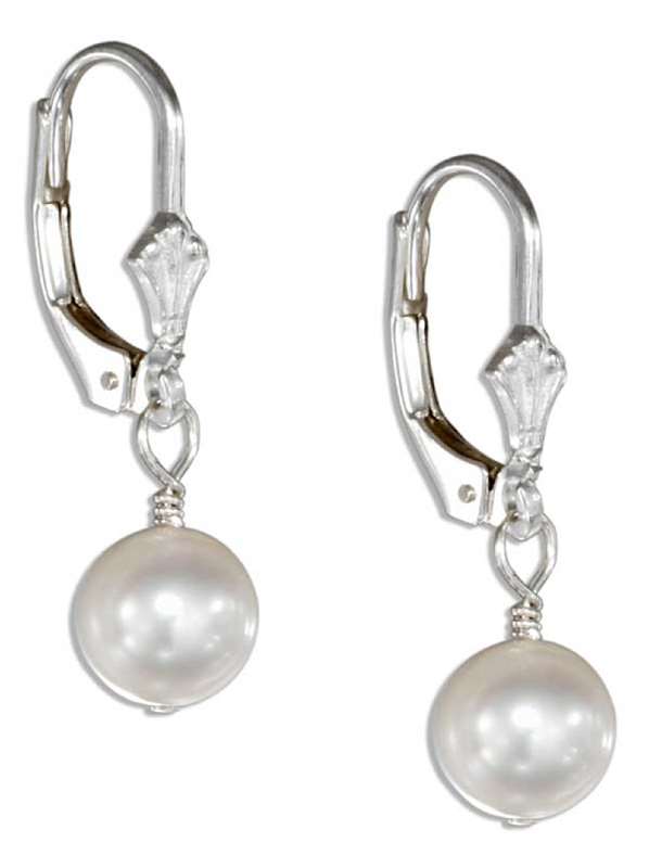 Freshwater Pearl Drop Earrings Freshwater Pearl Drop Earrings