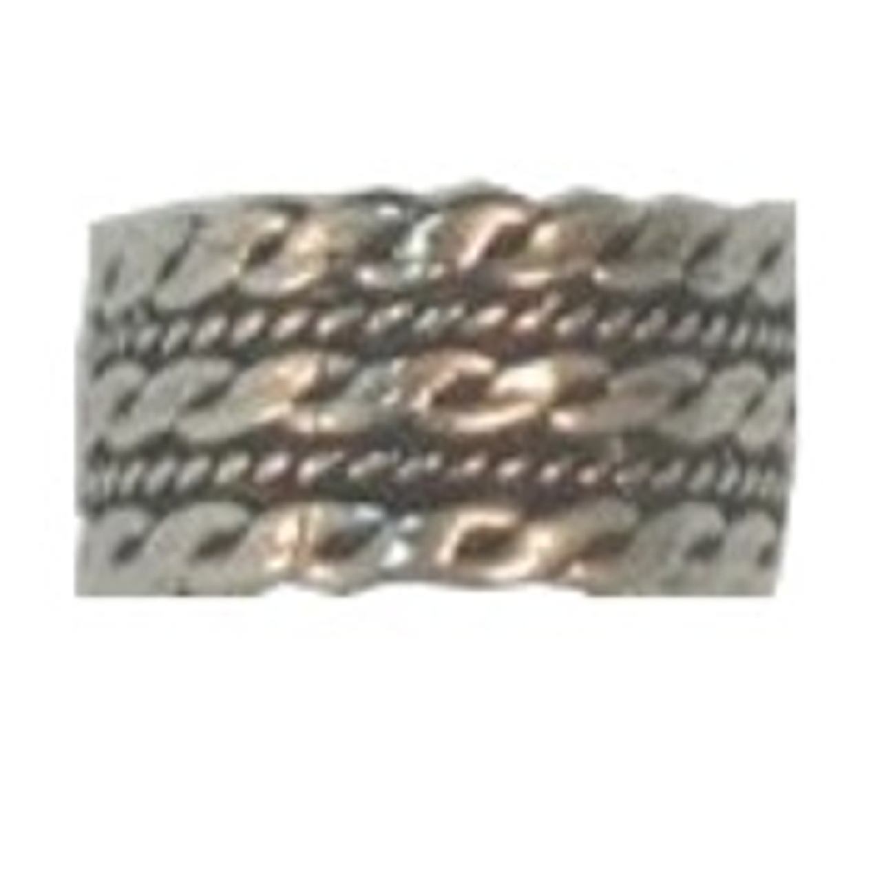 Illusioned Five Stack Roped Band Middle Inner Ear Cuff Illusioned Five Stack Roped Band Middle Inner Ear Cuff