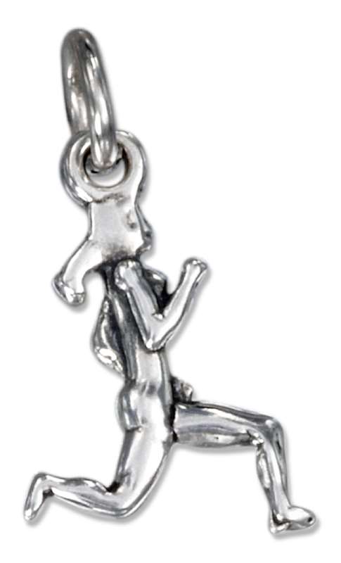 Woman Runner Charm Woman Runner Charm