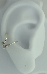 Nonpiercing Wound Plain Wire Ear Cuff Nonpiercing Wound Plain Wire Ear Cuff