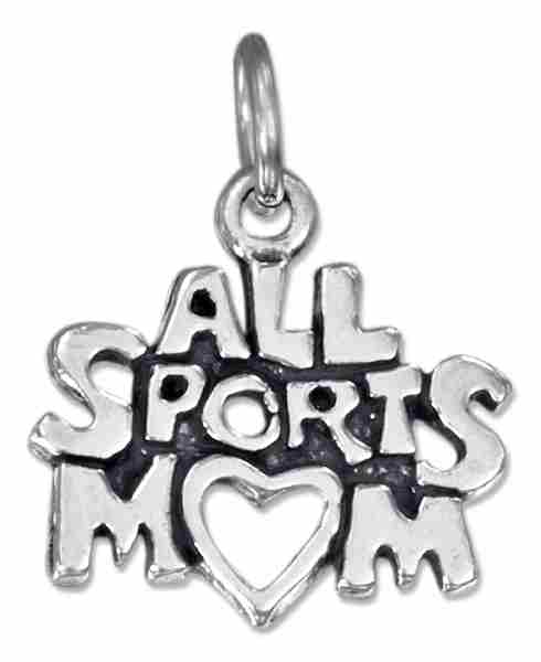 ALL SPORTS MOM Charm ALL SPORTS MOM Charm
