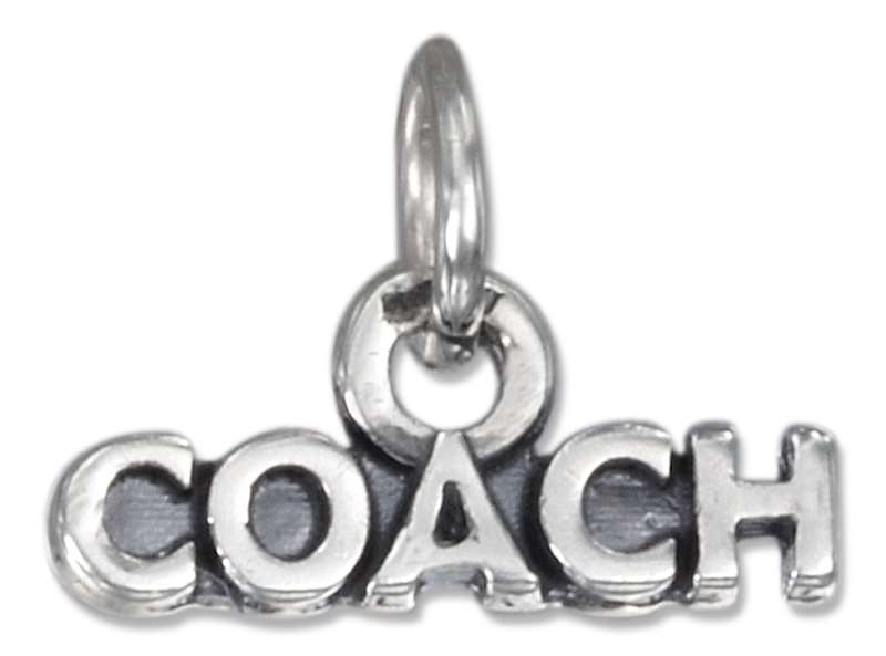 Small Coach Message Charm Small Coach Message Charm