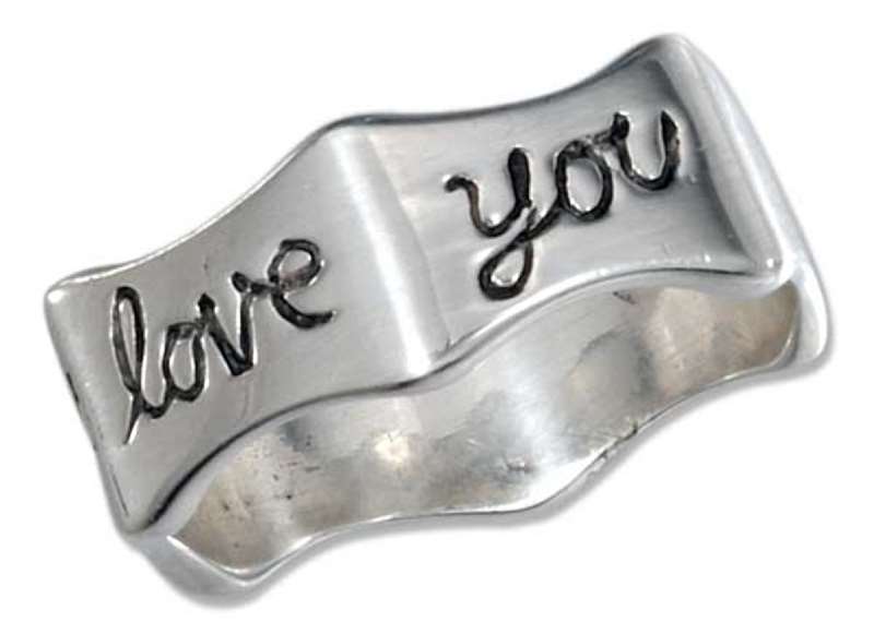 Unisex "I Will Always Love You" Ring Unisex "I Will Always Love You" Ring