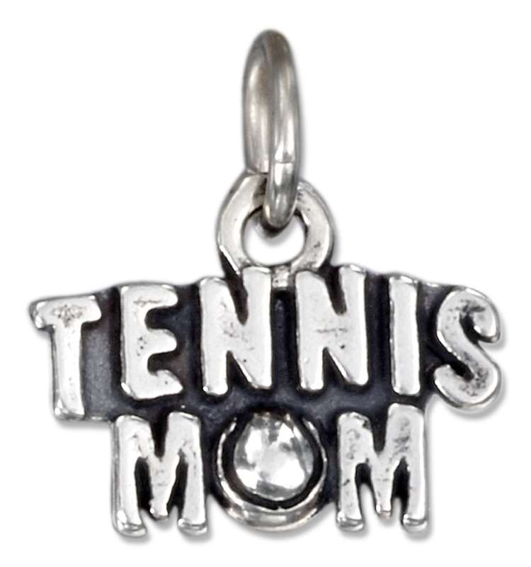 TENNIS MOM Word Charm TENNIS MOM Word Charm