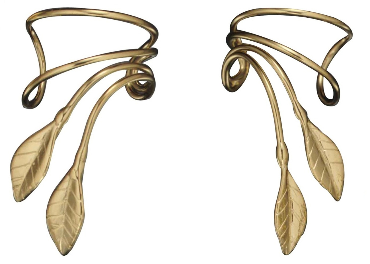 Sterling Silver Pierceless Right Only Ear Cuff Wrap Earring - Click Image to Close