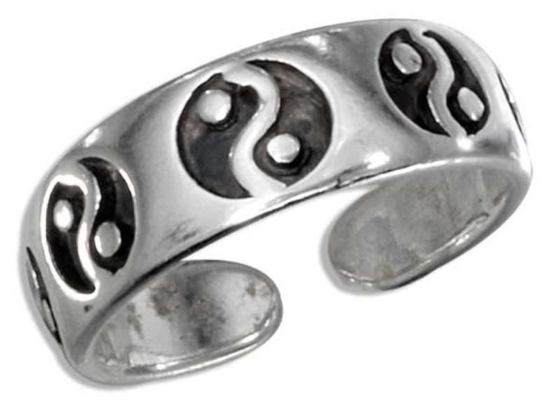 Yin Yang Middle Ear Band Ear Cuff Yin Yang Middle Ear Band Ear Cuff