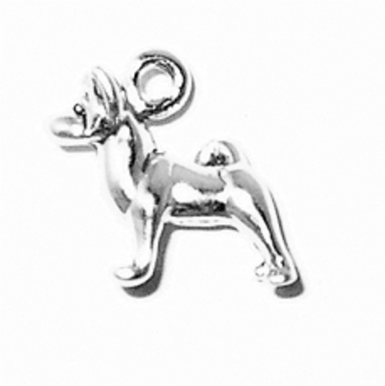 3D Small Standing Akita Dog Breed Charm 3D Small Standing Akita Dog Breed Charm