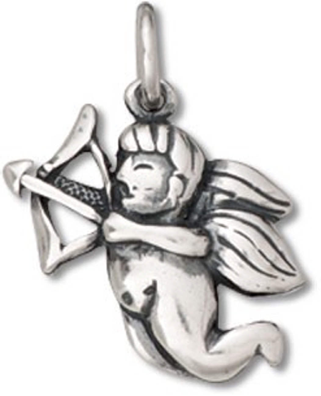 Valentines Cupid Cherub Angel Shooting Bow And Arrow Charm Valentines Cupid Cherub Angel Shooting Bow And Arrow Charm