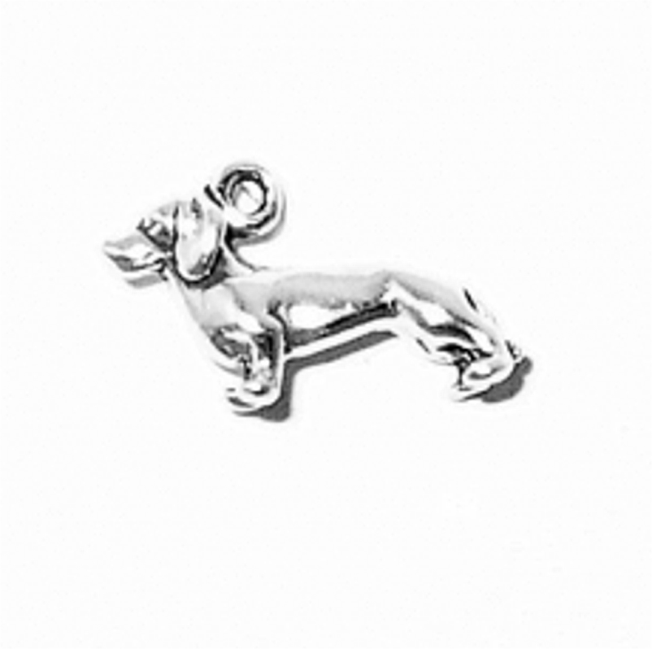 3D Small Standing Dachshund Dog Breed Charm 3D Small Standing Dachshund Dog Breed Charm